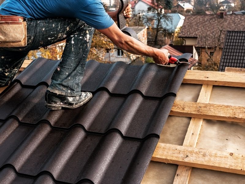 repairing the roof