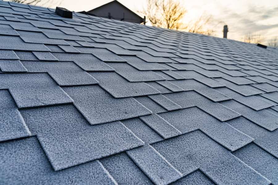 Roofing with Shingle Material